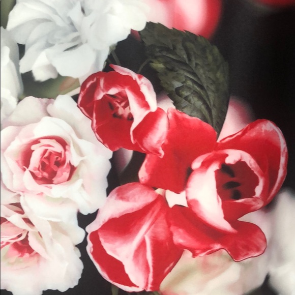 CALVIN KLEIN ROSE PRINT DRESS - Picture 3 of 4